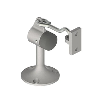 Hager - 268S - Cast Floor Stop & Holder - Satin Chrome