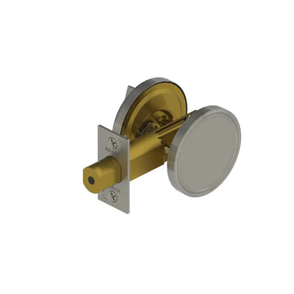 Hager - 3220 - Deadbolt - Thumbturn Only With Blank Plate - Satin Chrome