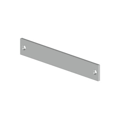 Hager - 336B - Door Edge Filler Plate - 86 Prep - 1-1/4" x 8" - Prime Coat