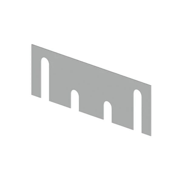 Hager - 337A - Template Hinge Shim - 4.5" - Prime Coat