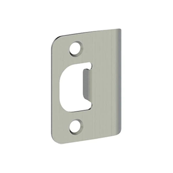 Hager - 3958 - Full Lip Strike - Round corner - Satin Chrome