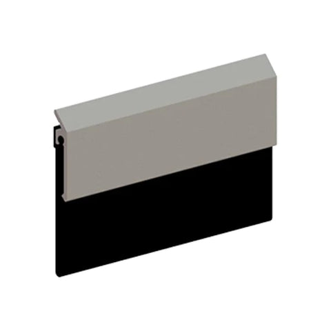 Hager - 754S - Door Bottom - Sweep - 36" - Clear - Neoprene Insert