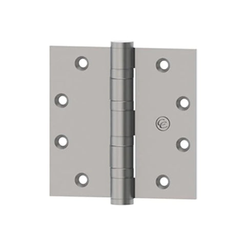 Hager - ECBB 1102 - Full Mortise - 5-Knuckle - Ball Bearing - Heavy Weight - 4.5" x 4.5" - Satin Chrome - Optional Pin Function