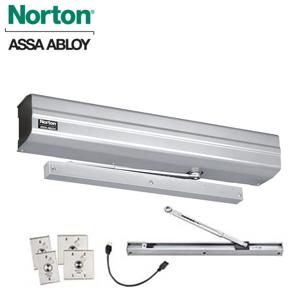 Norton - 5740K3 - Universal Low Energy Door Operator - Push & Pull Side - Slide Track & Double Lever Arm - Aluminum - UHS Hardware