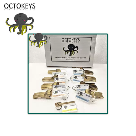 Ten Cut Key OCTOKEYS - GM 10 Cut Laser Key Try Out Key System for Sale | UHS Hardware