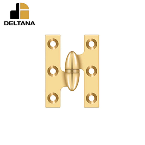 Deltana - 2" x 1-1/2" Hinge - Left Handed - Optional Finish
