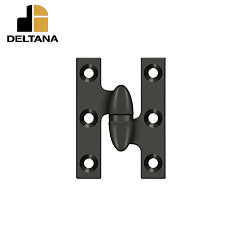 Deltana - 2" x 1-1/2" Hinge - Right Handed - Optional Finish