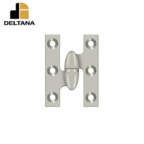 Deltana - 2" x 1-1/2" Hinge - Left Handed - Optional Finish