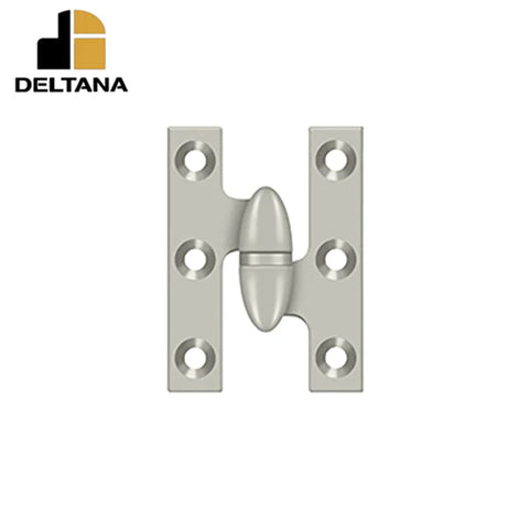 Deltana - 2" x 1-1/2" Hinge - Right Handed - Optional Finish