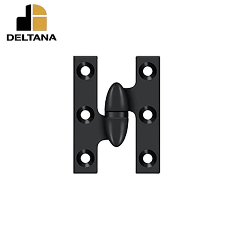 Deltana - 2" x 1-1/2" Hinge - Left Handed - Optional Finish