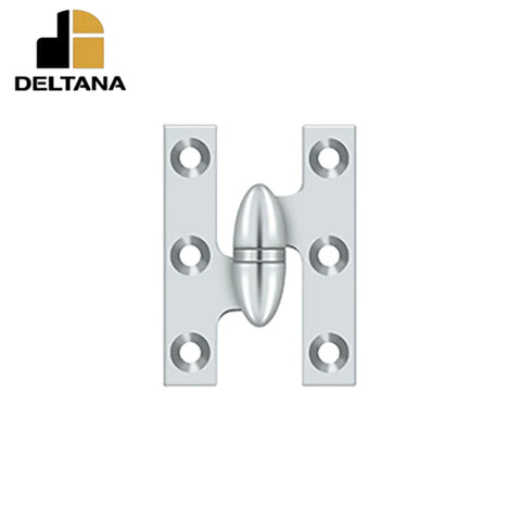 Deltana - 2" x 1-1/2" Hinge - Left Handed - Optional Finish