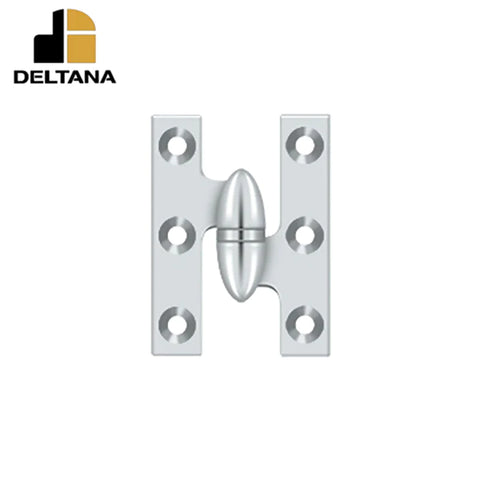Deltana - 2" x 1-1/2" Hinge - Right Handed - Optional Finish