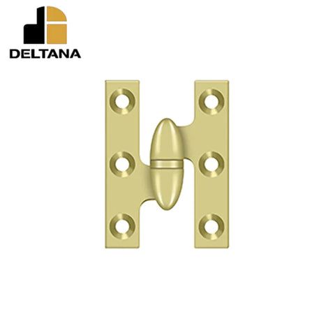 Deltana - 2" x 1-1/2" Hinge - Left Handed - Optional Finish