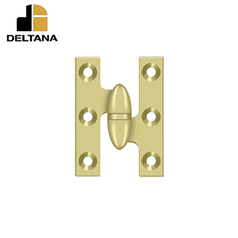 Deltana - 2" x 1-1/2" Hinge - Right Handed - Optional Finish