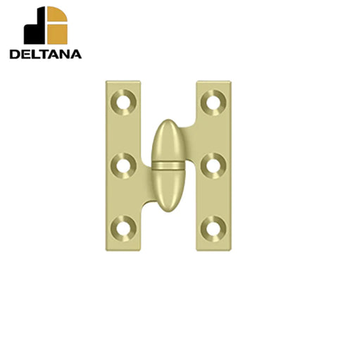 Deltana - 2" x 1-1/2" Hinge - Left Handed - Optional Finish