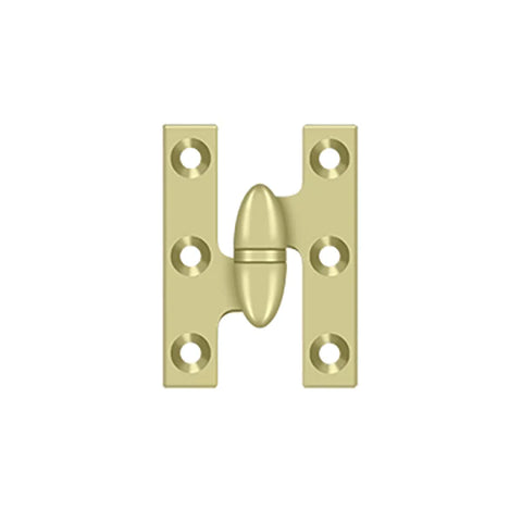 Deltana - 2" x 1-1/2" Hinge - Left Handed - Optional Finish