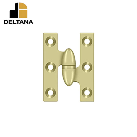 Deltana - 2" x 1-1/2" Hinge - Right Handed - Optional Finish