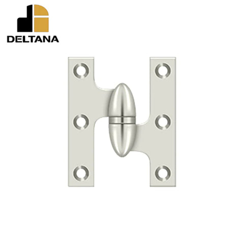 Deltana - 2-1/2" x 2" Hinge - Right Handed - Optional Finish