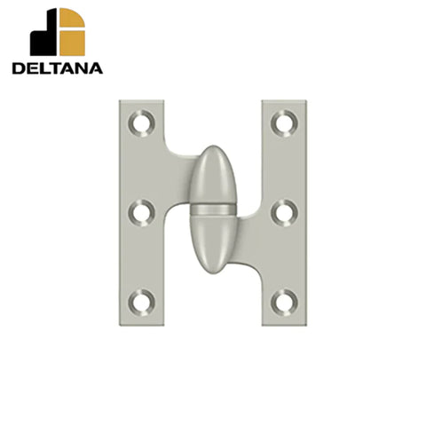 Deltana - 2-1/2" x 2" Hinge - Right Handed - Optional Finish
