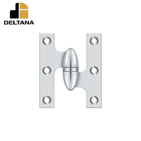 Deltana - 2-1/2" x 2" Hinge - Right Handed - Optional Finish