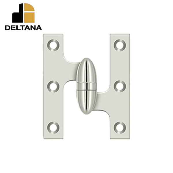 Deltana - 3" x 2-1/2" Hinge - Right Handed - Optional Finish