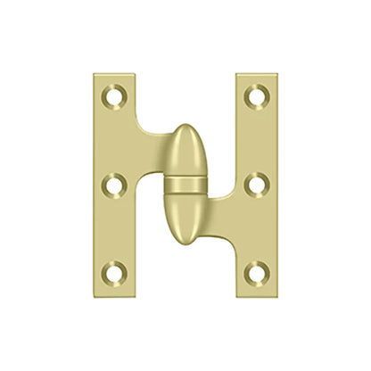 Deltana - 3" x 2-1/2" Hinge - Right Handed - Optional Finish
