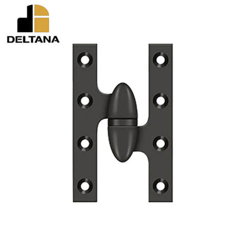 Deltana - 5" x 3-1/4" Hinge - Right Handed - Optional Finish