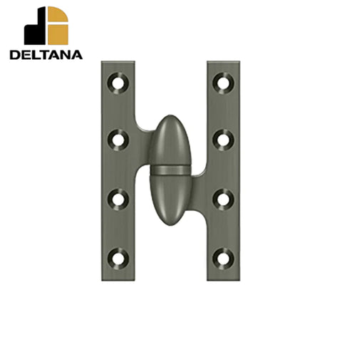Deltana - 5" x 3-1/4" Hinge - Right Handed - Optional Finish