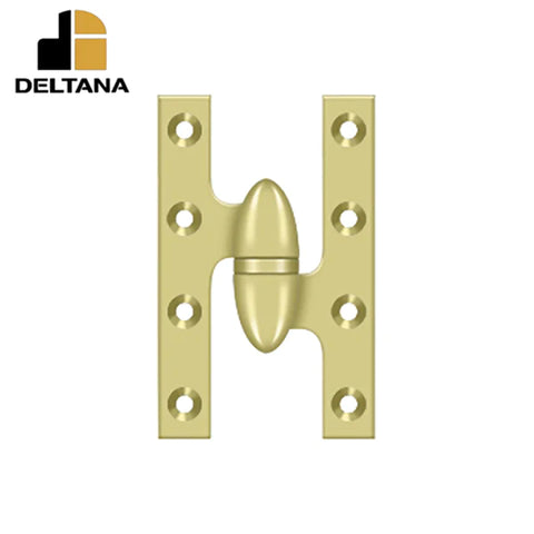 Deltana - 5" x 3-1/4" Hinge - Right Handed - Optional Finish