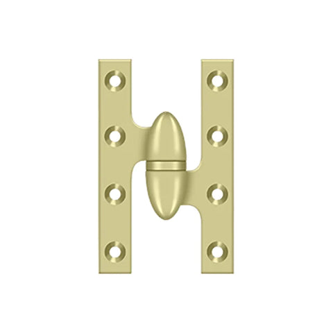 Deltana - 5" x 3-1/4" Hinge - Right Handed - Optional Finish
