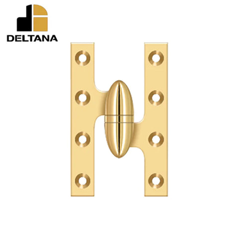 Deltana - 5" x 3-1/4" Hinge - Right Handed - Optional Finish
