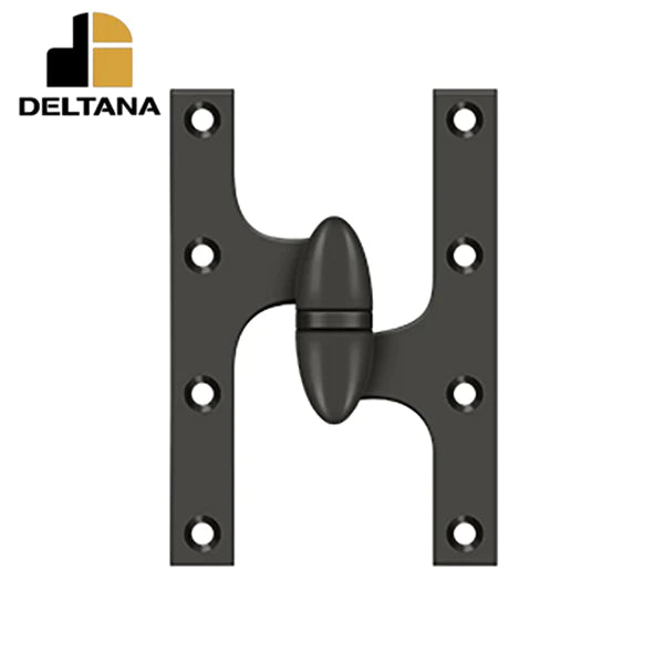 Deltana - 6" x 4" Hinge - Right Handed - Optional Finish