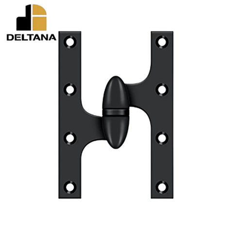 Deltana - 6" x 4" Hinge - Left Handed - Optional Finish