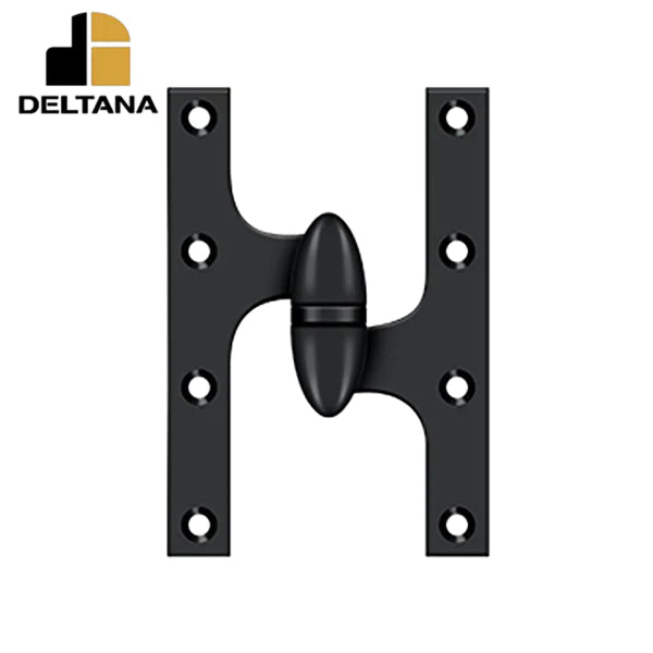 Deltana - 6" x 4" Hinge - Right Handed - Optional Finish