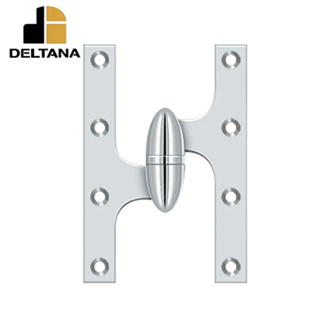 Deltana - 6" x 4" Hinge - Left Handed - Optional Finish