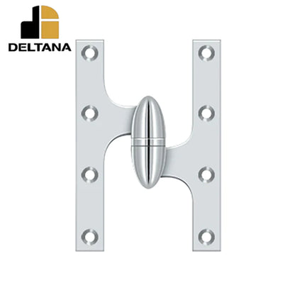 Deltana - 6" x 4" Hinge - Right Handed - Optional Finish