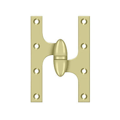 Deltana - 6" x 4" Hinge - Right Handed - Optional Finish