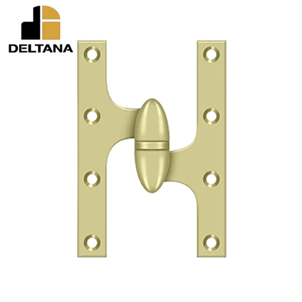 Deltana - 6" x 4" Hinge - Right Handed - Optional Finish