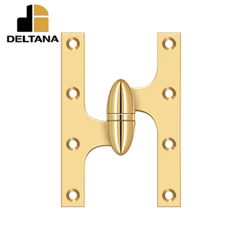 Deltana - 6" x 4" Hinge - Left Handed - Optional Finish