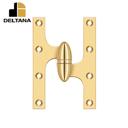 Deltana - 6" x 4" Hinge - Right Handed - Optional Finish