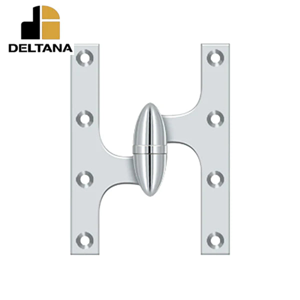 Deltana - 6" x 4-1/2" Hinge - Left Handed - Optional Finish