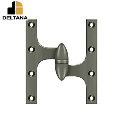 Deltana - 6" x 5" Hinge - Right Handed - Optional Finish