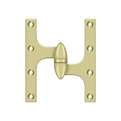 Deltana - 6" x 5" Hinge - Right Handed - Optional Finish