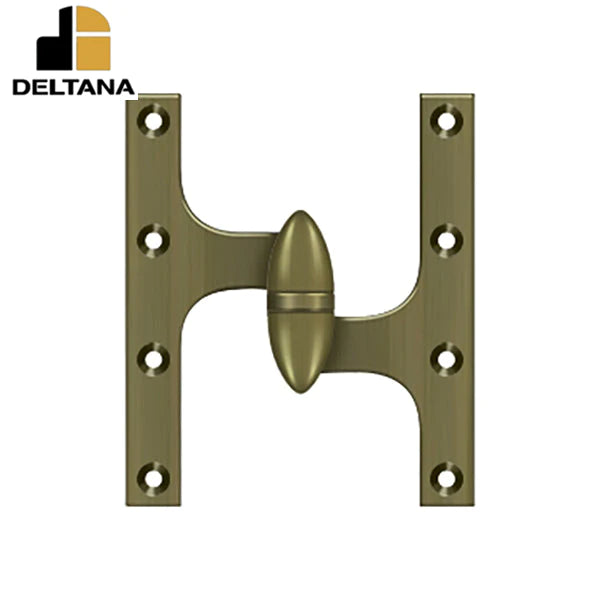Deltana - 6" x 5" Hinge - Right Handed - Optional Finish