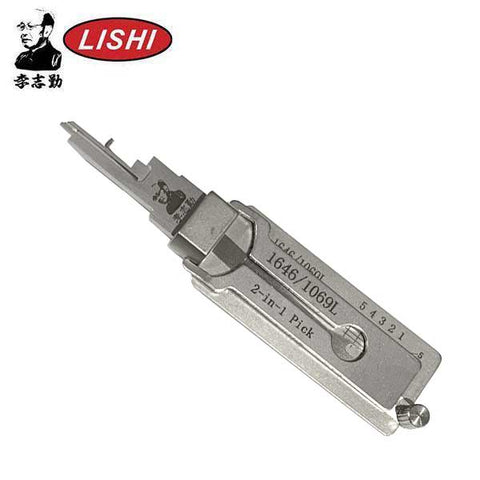 Original Lishi - National CompX  Mailbox C9200 / C8700 / 1646 / 1069L  2-in-1 - Pick & Decoder - Anti Glare - UHS Hardware