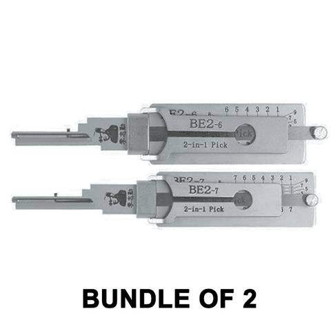 Original Lishi - BE2 BEST A / 6-Pin & 7-Pin / 2-in-1