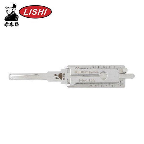 ORIGINAL LISHI GM / HU100 / 2-In-1 Pick / Ignition / Door / Trunk (10 Cut) AG - UHS Hardware