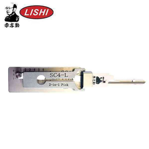 ORIGINAL LISHI - SC4-L - 6-Pin - Schlage Keyway Tool - 2-in-1 Pick - Left Hand / Reverse - UHS Hardware