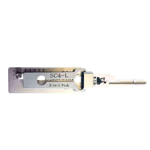 ORIGINAL LISHI - SC4-L - 6-Pin - Schlage Keyway Tool - 2-in-1 Pick - Left Hand / Reverse - UHS Hardware