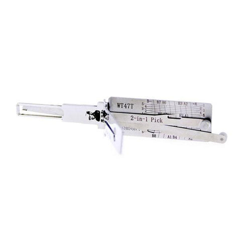 ORIGINAL LISHI Saab / WT47T / 4-Track / 2-in-1 / Pick & Decoder - UHS Hardware
